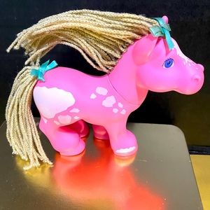 CABBAGE PATCH KIDS VTG 1992 COLLECTIBLE CRIMB N’ CURL PONY PRINCESS HASBO 6.5”